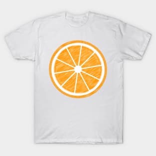 Riped Orange T-Shirt